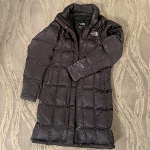 North Face Puffer Knee Length